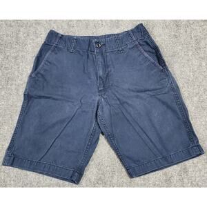 Old Navy Mens Slim Chino Shorts ~ Color Ink Blue, Size 29